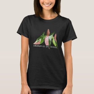 Syngonium Red Spot Tricolor PhiroPlants Monstera T Shirt