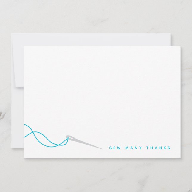 Syning av blått Grått-Tack Tack Kort (Framsida)