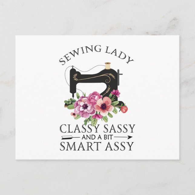 Syning av Dam-klass och bitsmart assy Inbjudan Vykort (Framsida)