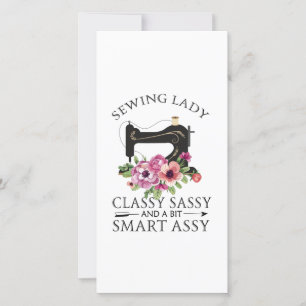 Syning av klass Dam och en bitsmart utrustning Tack Kort