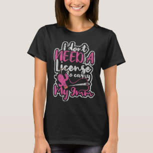 Syning för kvinnor Seamstress Sewist Thread som Qu T Shirt