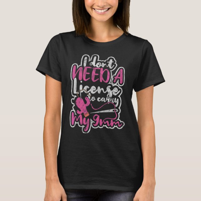 Syning för kvinnor Seamstress Sewist Thread som Qu T Shirt (Framsida)