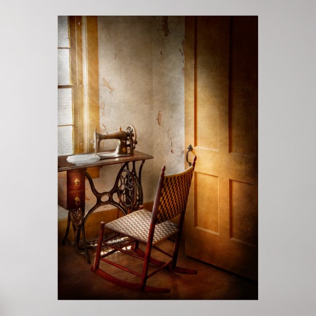 Syning - Hon brukade till kärlek i maskin Poster (Framsidan)