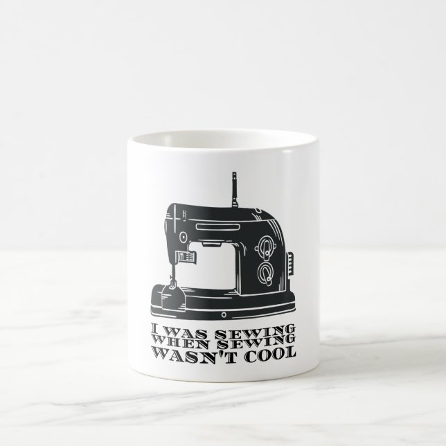 Syning - jag sydde när det inte var Coola Kaffemugg (Center)