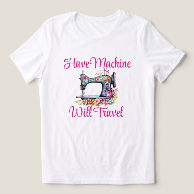 Syning Maskin T Shirt (Design Framsida)