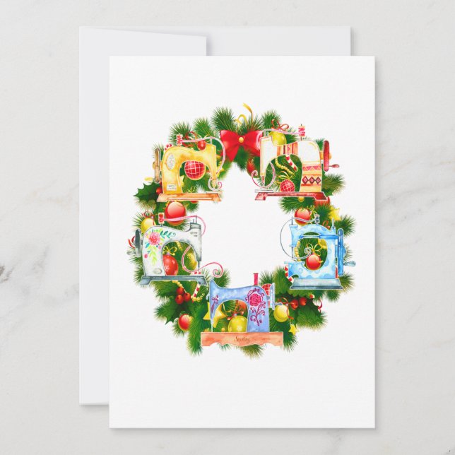 Syningsgåva| Gåvor för sommarstugor Tack Kort (Framsida)