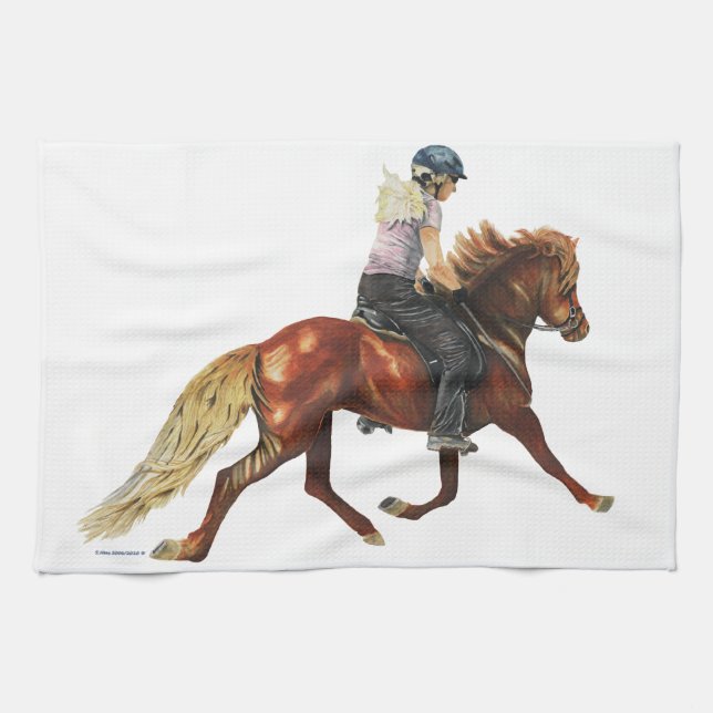 Synkronicitet Kökshandduk (Horisontell)