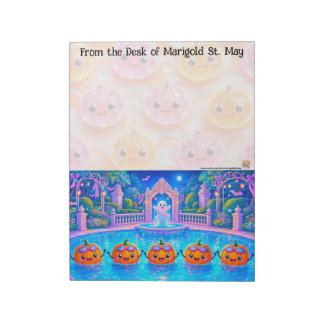 Synkroniserad Simhalloween Notepad Anteckningsblock