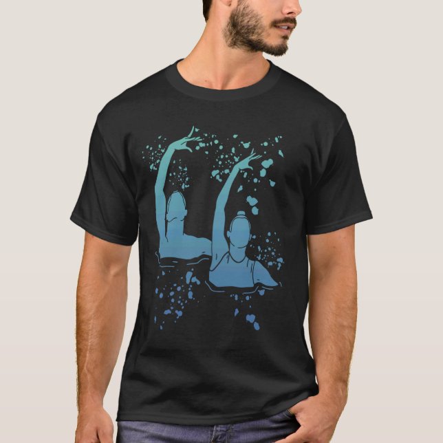 Synkroniserad simning Colorsplash Team Artistic Sw T Shirt (Framsida)