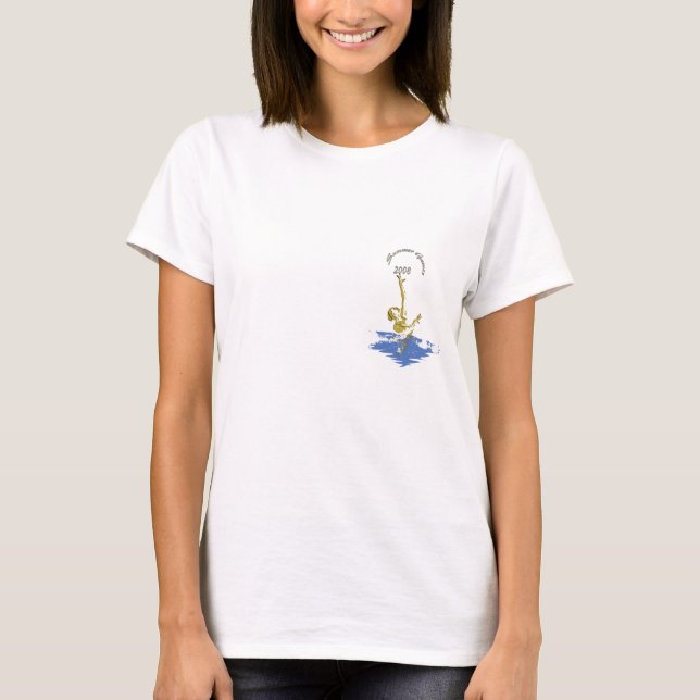 Synkroniserad simning tee (Framsida)