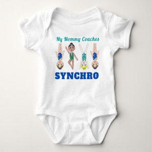 Synkroniserad Swimmer Girl Synchro Synchronized Ma T Shirt