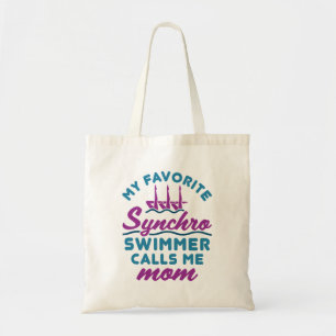 Synkroniserad swimming Mamma Favorite Synchro Swim Tygkasse