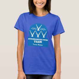 Synkroniserat simteam t shirt
