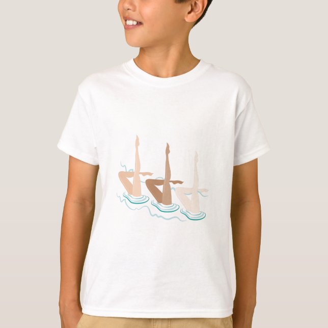 Synkroniseringssimning Tee (Framsida)