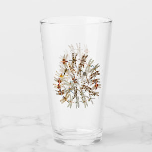Synkroniskt Dragonflies Pint-glas Glaskopp