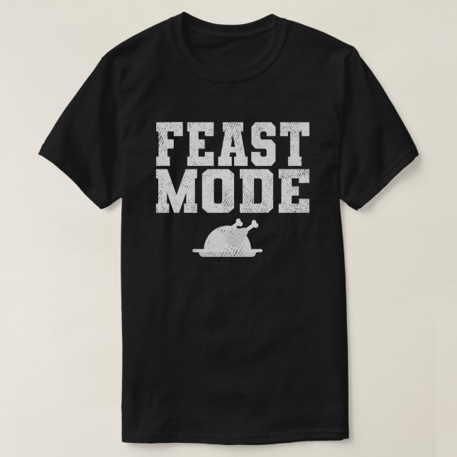 Synlig bild av Happy thanksgiving-presentationen i T Shirt (Design framsida)