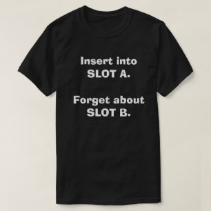 Synlig Dirty Humor Joke Infoga där Clubwear Toppar Tee Shirt