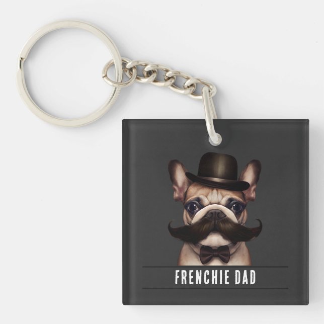 Synlig Dubbla för eget namn för Frenchie Pappa Sid (Framsidan)