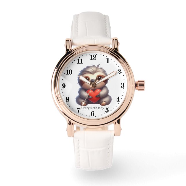 Synlig galning dam armbandsur (Framsida)