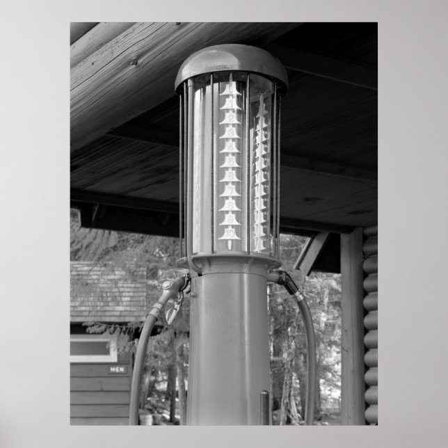 Synlig gaspump poster (Framsidan)