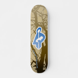 Synlig Mini-styrelse för projekt Old School Skateboard Bräda 21,6 Cm