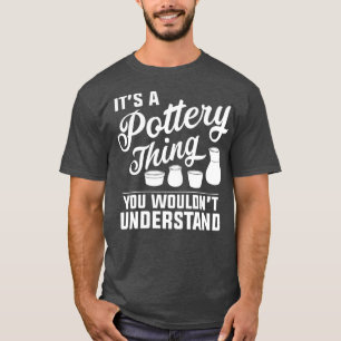 Synlig pottery Apparat Cute Pottery Artist T Shirt