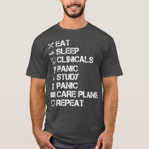 Synlig sjuksköterskepresentidé för sjuksköters t shirt