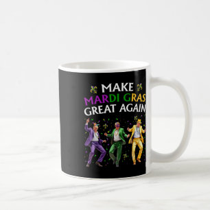 Synlig Trump Dancing Gör Mardi Gras Underbar igen Kaffemugg