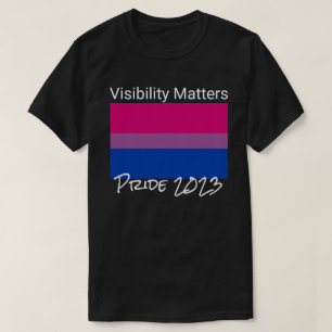 Synlighet, Bisexual Pride Flagga, City T Shirt