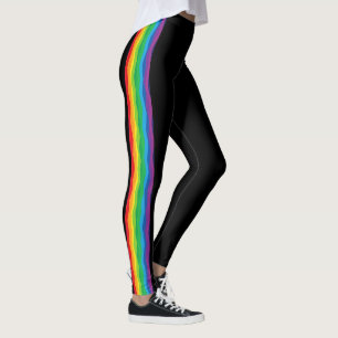 “Synlighet” – Ett abstrakt Pride-mönster #1 Leggings