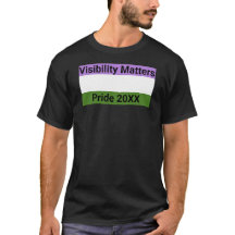 Synlighetsfaktorer Genderqueer Pride Flagga, stad