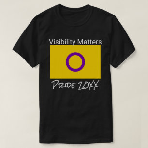 Synlighetsfrågor Införande Intersex-Pride T Shirt