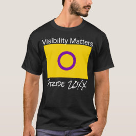 Synlighetsfrågor | Införande | Intersex-Pride T Shirt