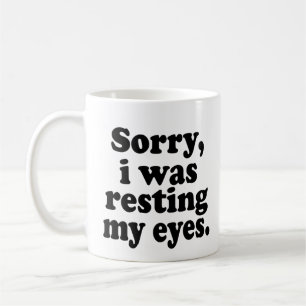 Synligt att jag återställde Ögat Kaffemugg