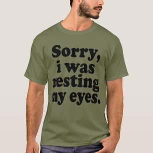 Synligt att jag återställde Ögat T Shirt