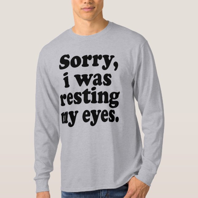 Synligt att jag återställde Ögat T Shirt (Framsida)