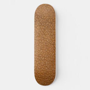 Synligt läderutseende mini skateboard bräda 18,5 cm