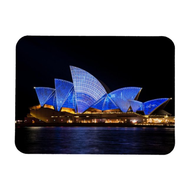 Synney-363244 Synney opera house australia build d Magnet (Horisontell)