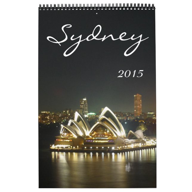 Synney australia 2015 kalender (Omslag)