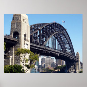 Synney bridge Close Poster