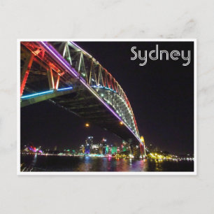 Synney bridge levande vykort