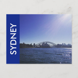 Synney bright Blue Vykort