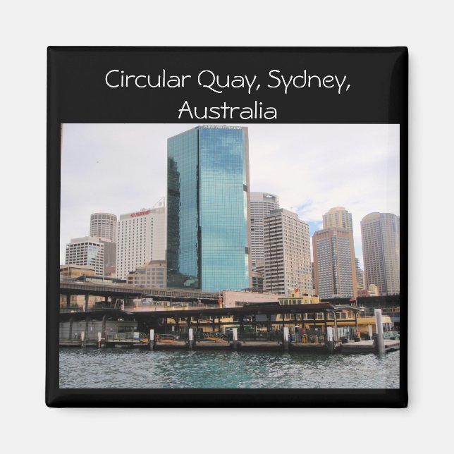 Synney circular quay magnet (Framsidan)