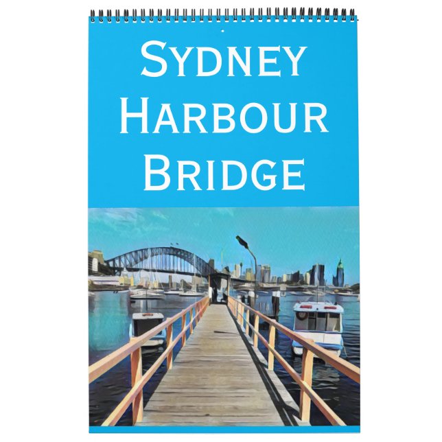 Synney harbor bridge australia kalender (Omslag)