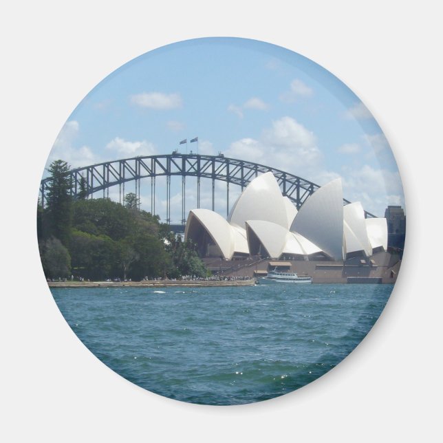 Synney harbor magnet (Framsidan)