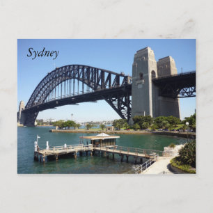 Synney harbor wharf vykort