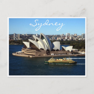 Synney opera ferry vykort