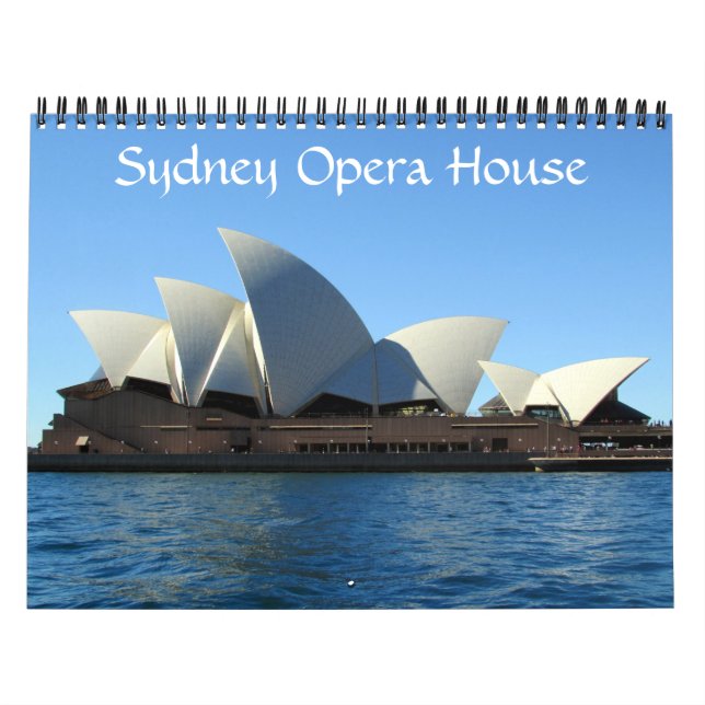 Synney opera house 2026-fotografi kalender (Omslag)