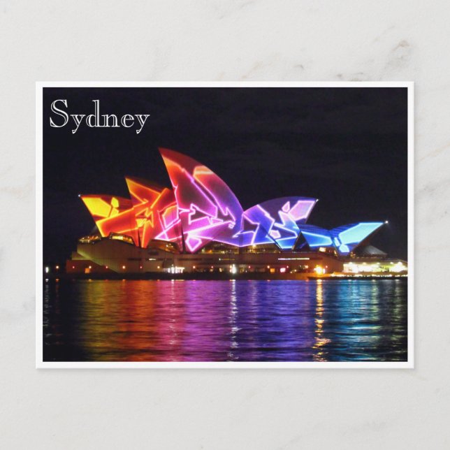 Synney opera house Electria Vykort (Framsida)