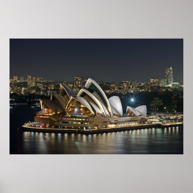 Synney opera house poster FRÅN 8,99 (Framsidan)